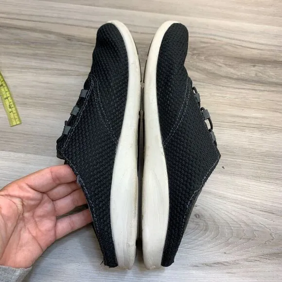 OluKai Alapa Li Mens Slip On Shoes Sz 11.5 Mesh Comfort Beach Sneakers Black