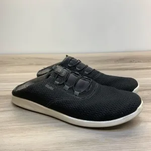 OluKai Alapa Li Mens Slip On Shoes Sz 11.5 Mesh Comfort Beach Sneakers Black