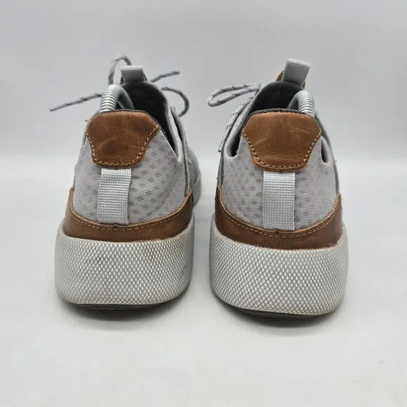 Olukai Nanea Li Men's Canvas Slip-On Sneakers Shoes Casual Gray Size 9.5