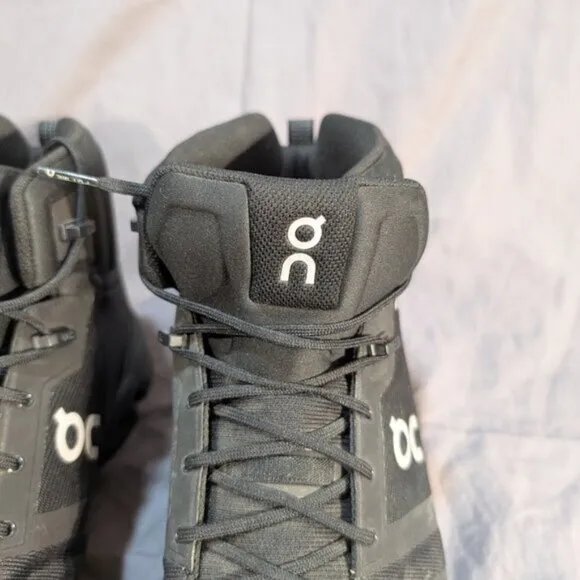 On Cloudrock Waterproof hiking Boots Men Size 14