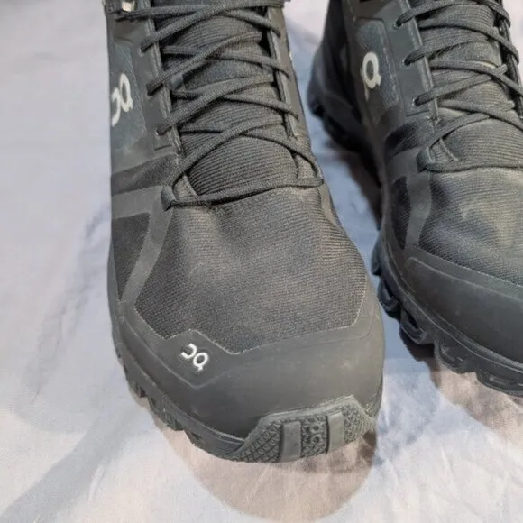 On Cloudrock Waterproof hiking Boots Men Size 14