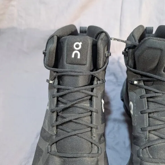 On Cloudrock Waterproof hiking Boots Men Size 14