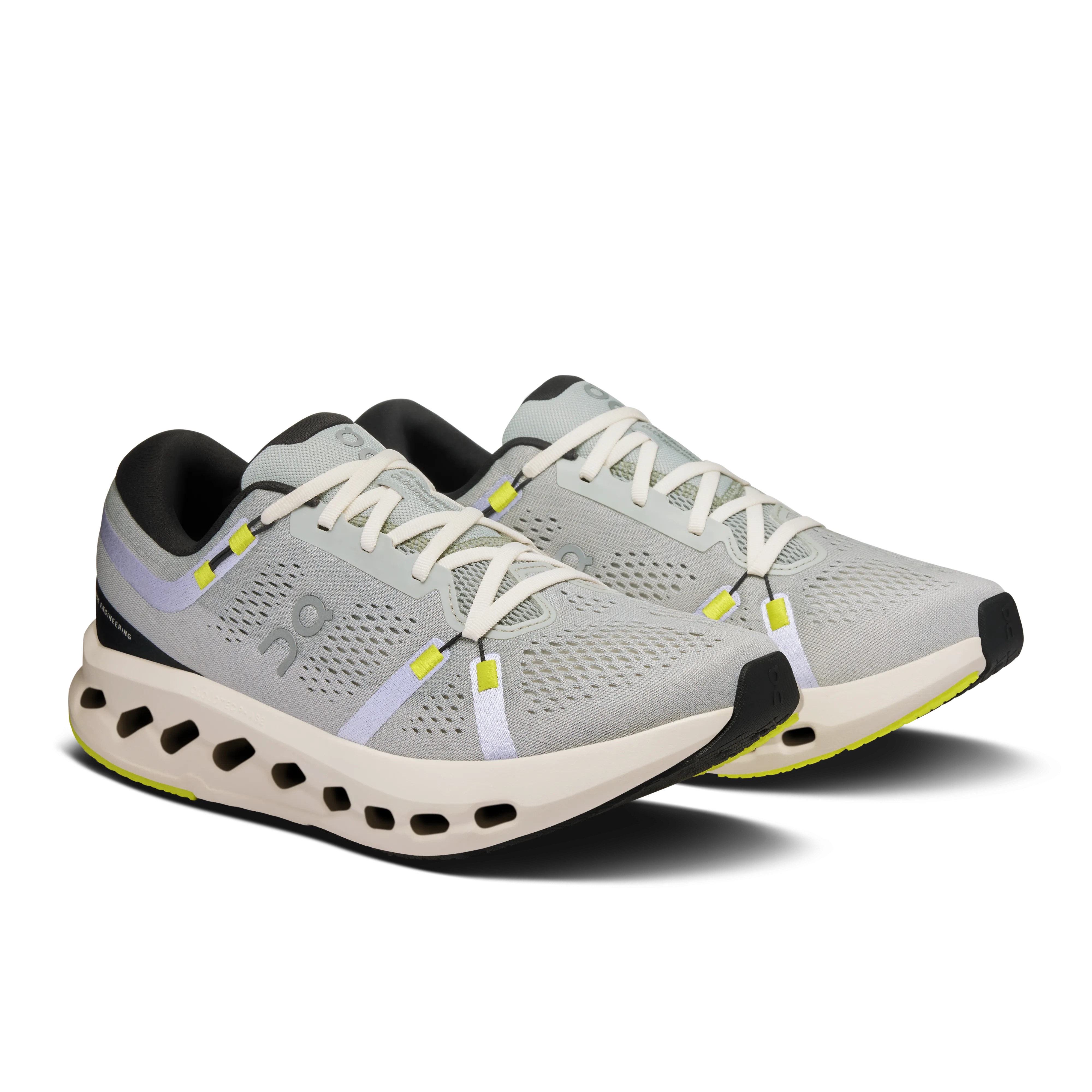 On Men's Cloudsurfer 2 Running Shoes Glacier / Ivory
