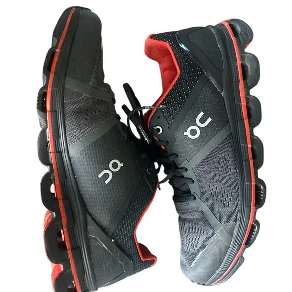 On Running Men's Black Shoes Sz 8.5