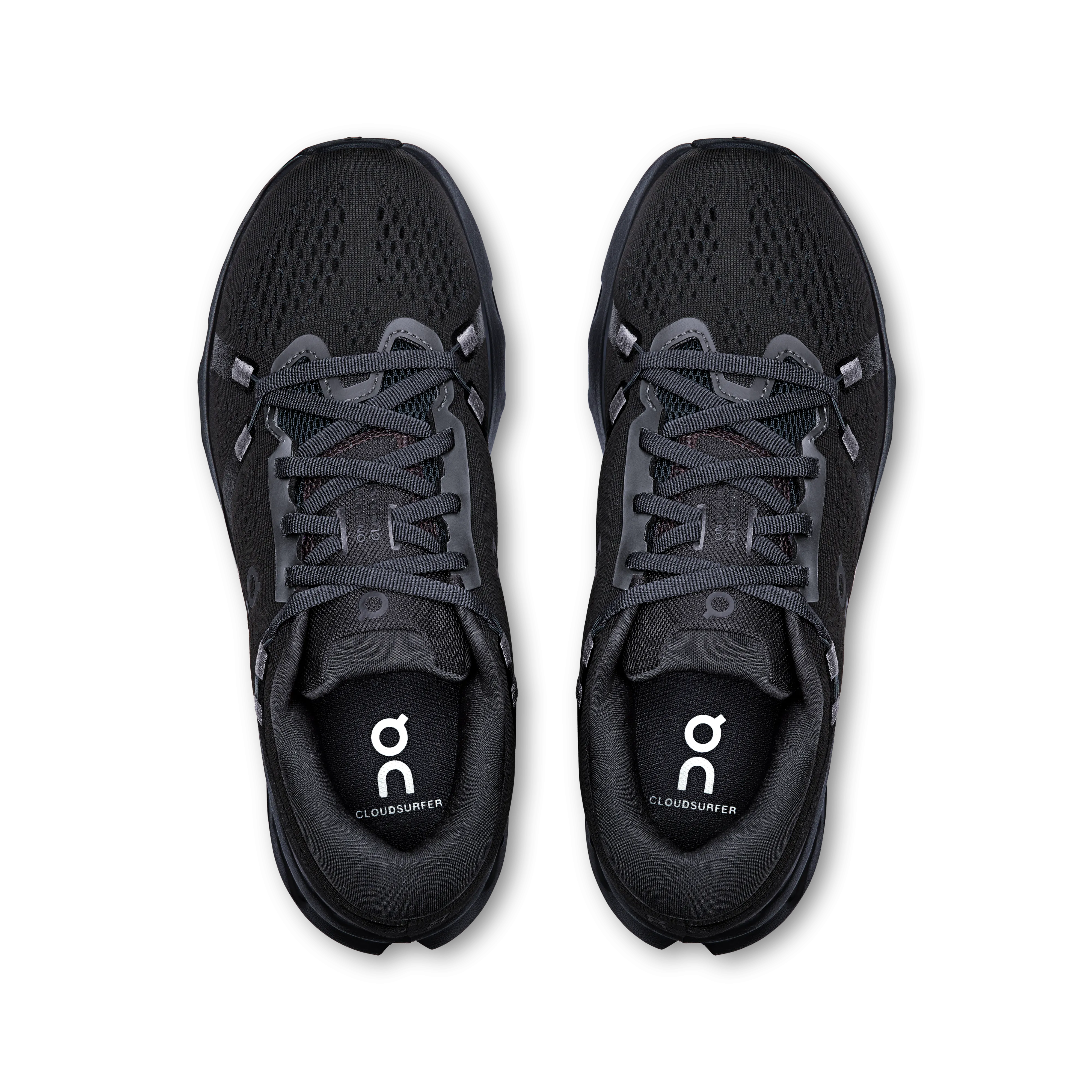 On Women's Cloudsurfer 2 Running Shoes Black / Black
