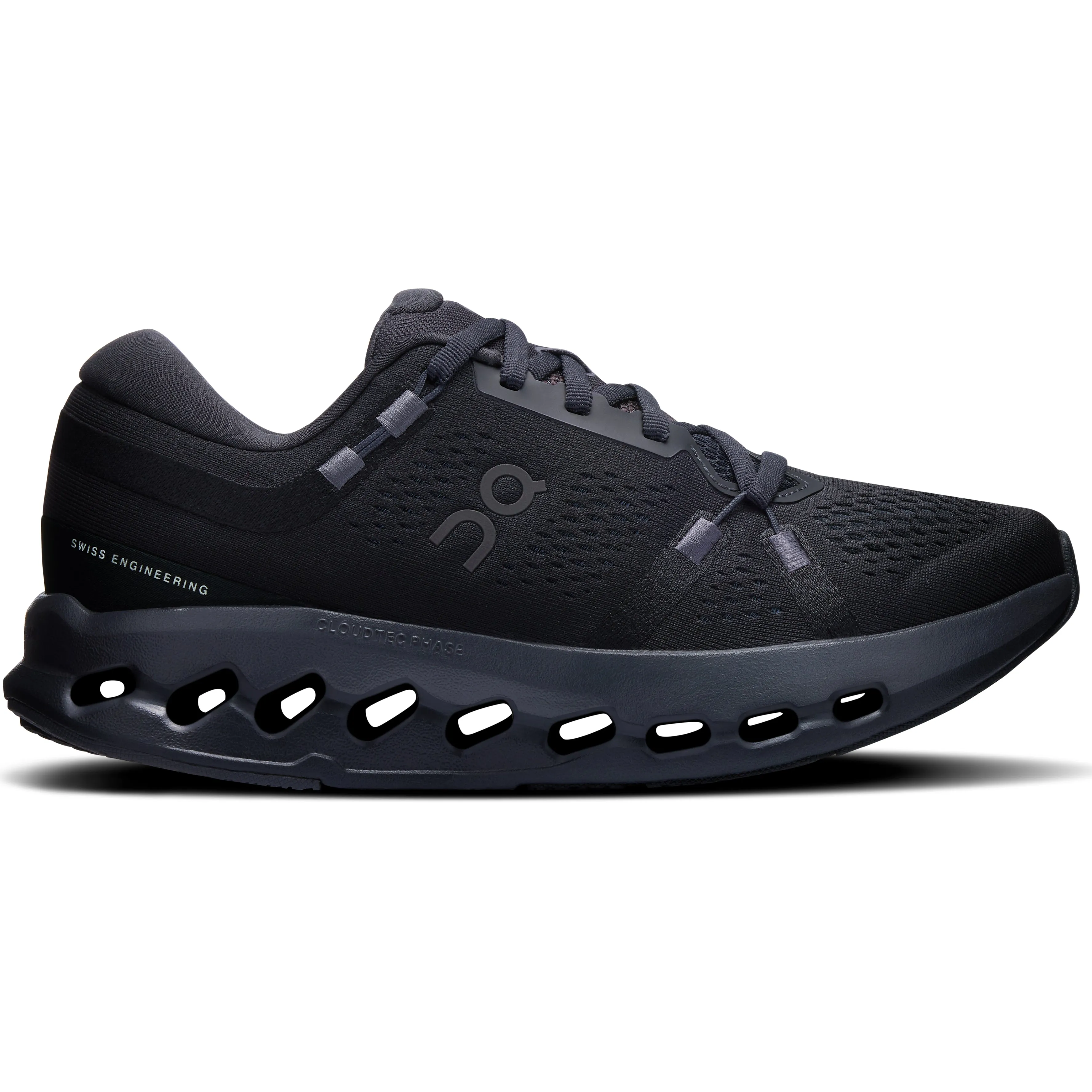 On Women's Cloudsurfer 2 Running Shoes Black / Black