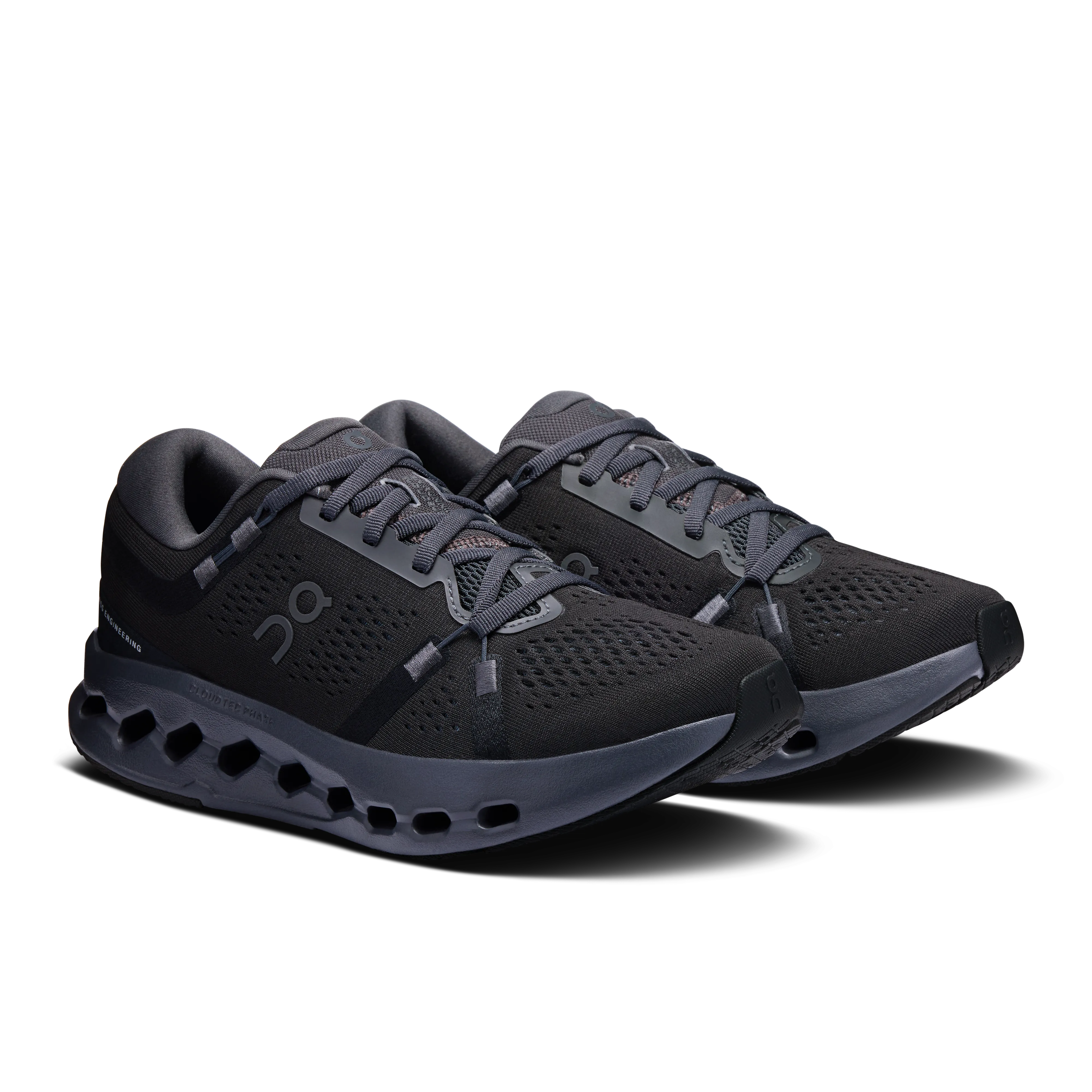 On Women's Cloudsurfer 2 Running Shoes Black / Black