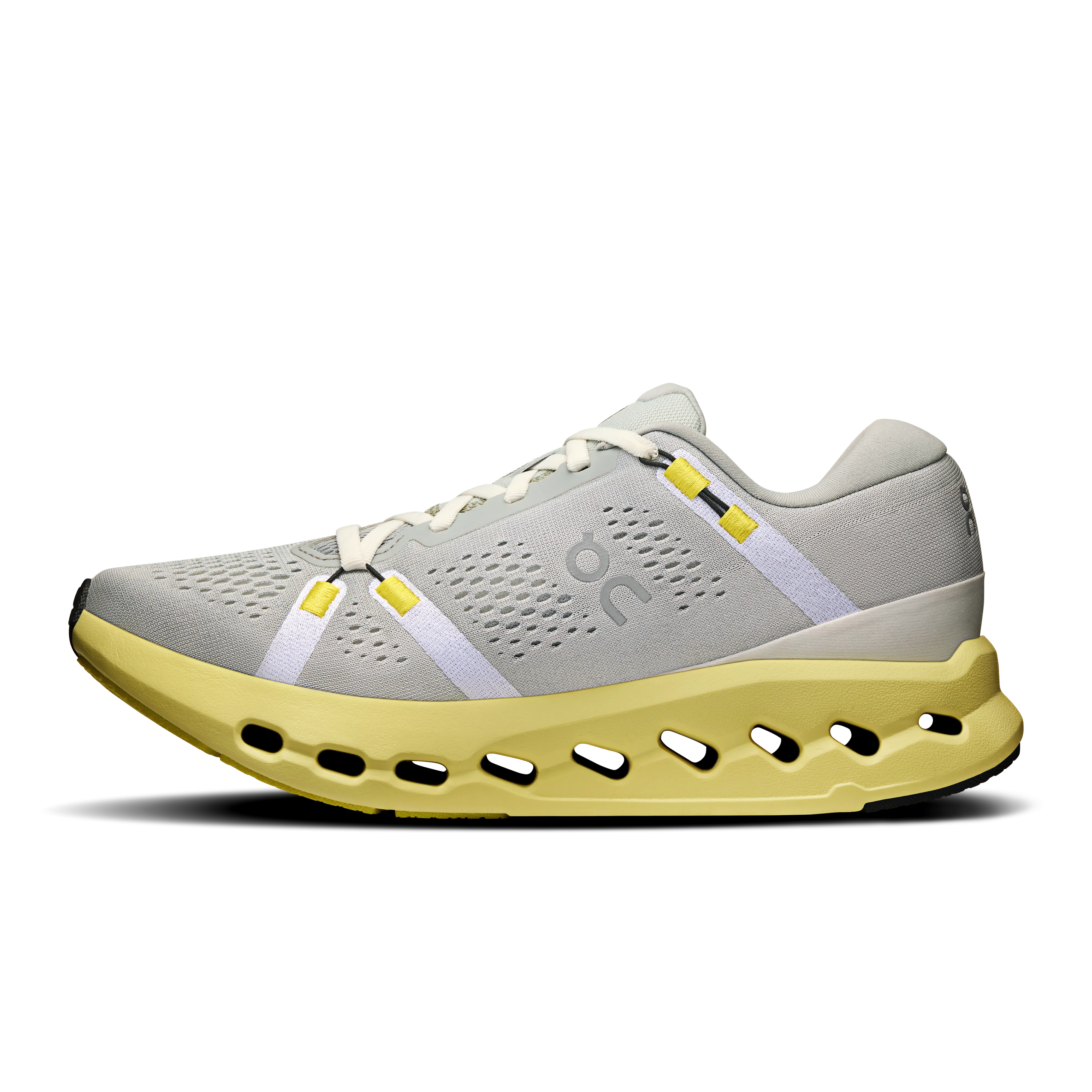 On Women's Cloudsurfer 2 Running Shoes Glacier / Limelight