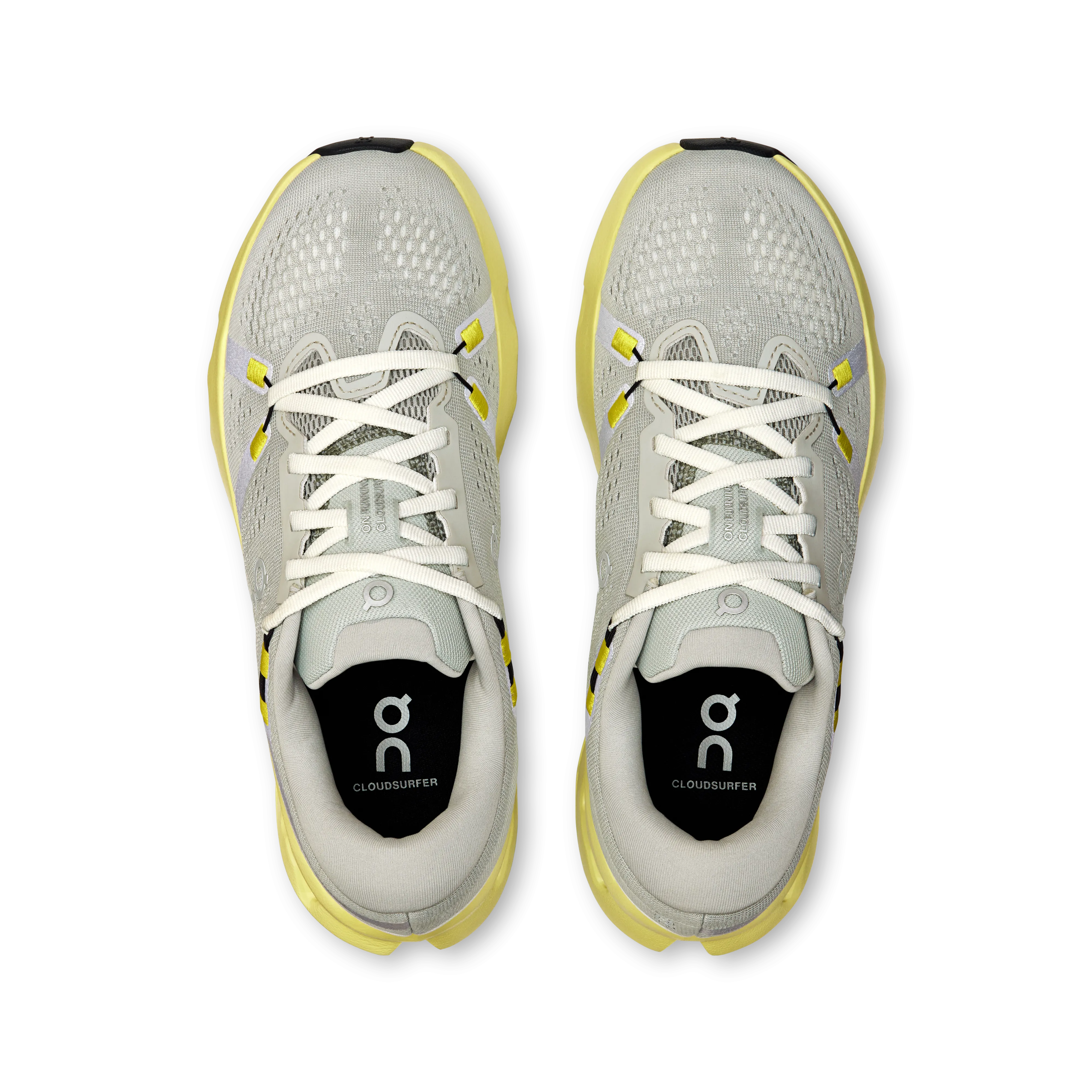 On Women's Cloudsurfer 2 Running Shoes Glacier / Limelight