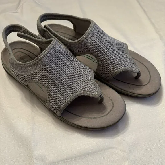 Orthofeet Lyra Sandals Gray Model 934 Women's Size 11 D