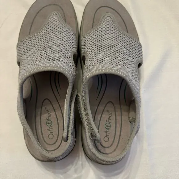Orthofeet Lyra Sandals Gray Model 934 Women's Size 11 D