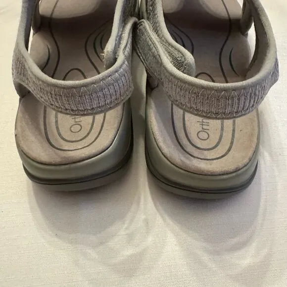 Orthofeet Lyra Sandals Gray Model 934 Women's Size 11 D