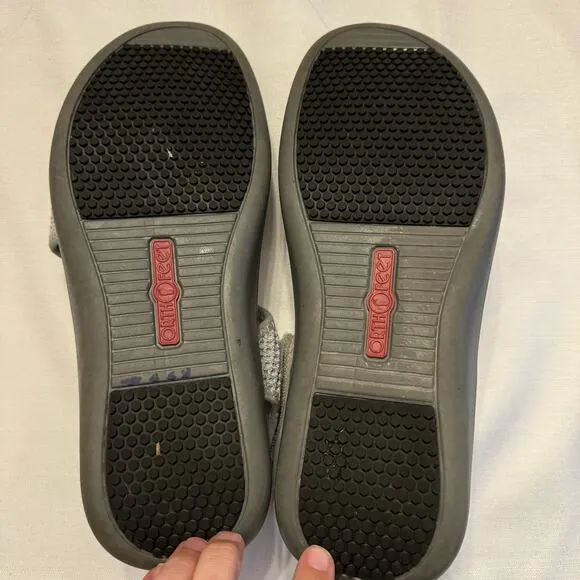 Orthofeet Lyra Sandals Gray Model 934 Women's Size 11 D
