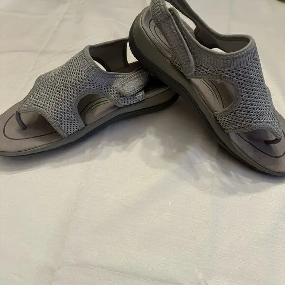 Orthofeet Lyra Sandals Gray Model 934 Women's Size 11 D