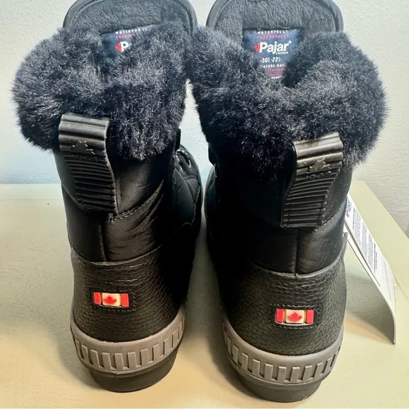 Pajar Canada winter/snow boots size 10 waterproof Dala Faux Fur-Lined (no box)