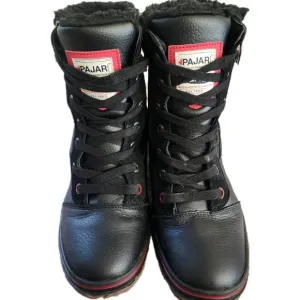 PAJAR Tour Trooper Waterproof Boots Leather Winter Snow Black Mens 8 Pajar-Tex