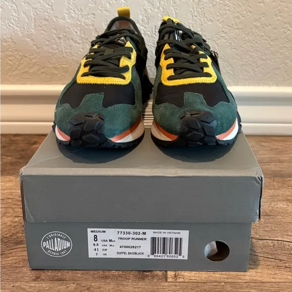 Palladium Troop Runner Men 8 Sneakers Shoes  NWT
