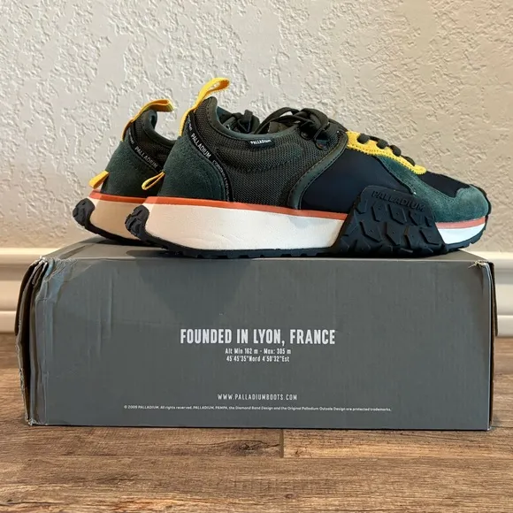 Palladium Troop Runner Men 8 Sneakers Shoes  NWT