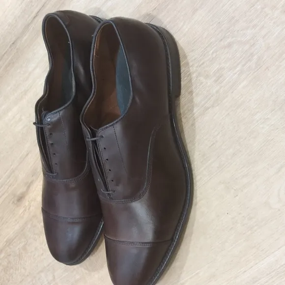 PARK AVENUE - CAP-TOE LACE-UP OXFORD MEN'S DRESS SHOES BY ALLEN EDMONDS NWOT