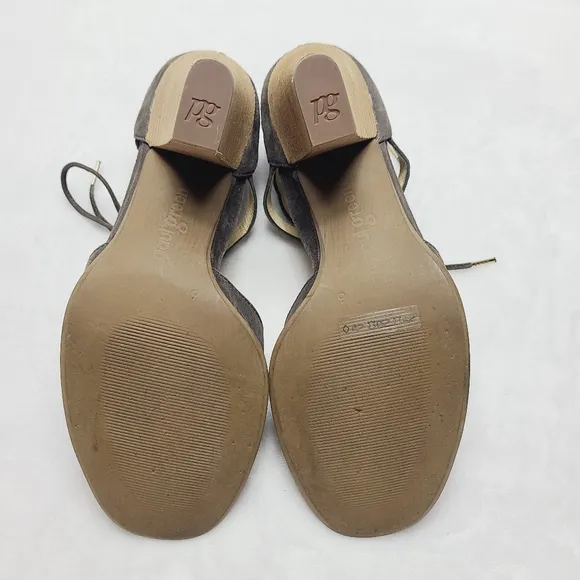PAUL GREEN marsha lace-up sandals, taupe suede