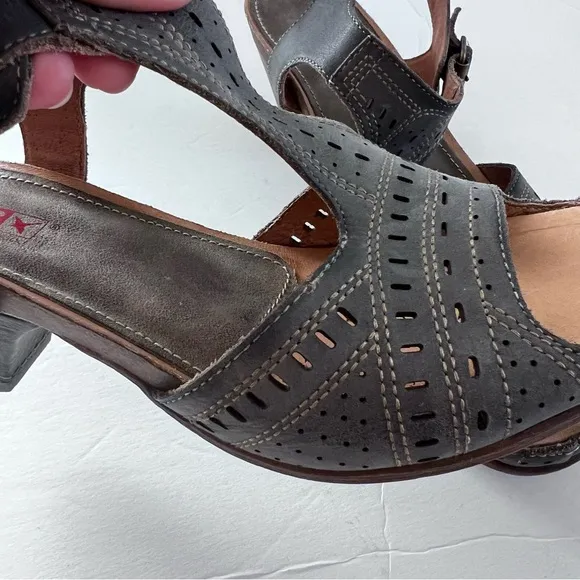 PIKOLINOS Heeled Sandals in Blue Size 10/10.5