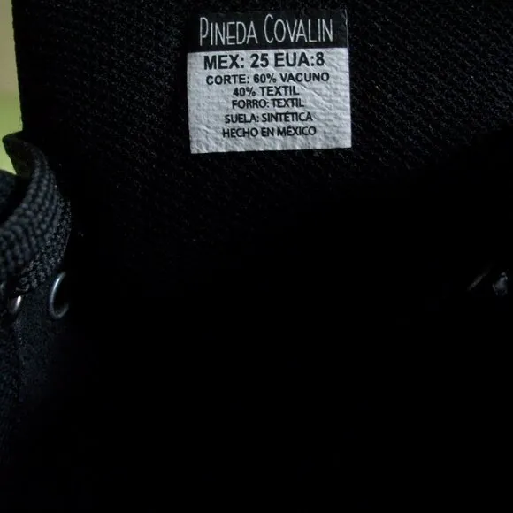 Pineda Covalin Black/Grey Sneakers