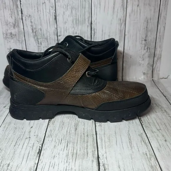 Polo Ralph Lauren Men’s Dover III Leather Hiking Boots size 9 Brown Black