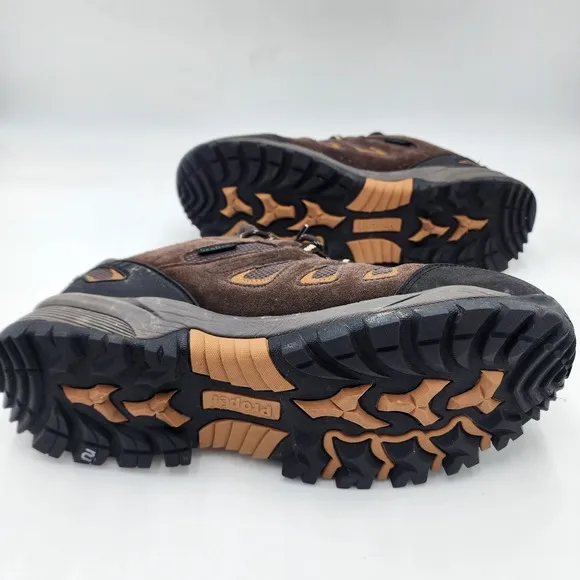 Propet Ridge Walker Low Boots Mens Size 11 XX 5E Brown Tan Suede Hiking M3598