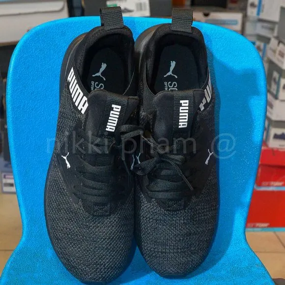 Puma Men Enzo Beta Woven shoes in black
