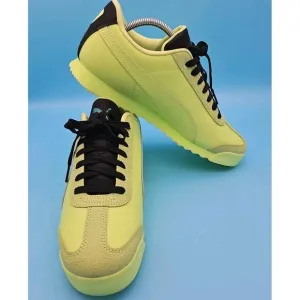 Puma Roma Spring Break Lace Up Mens Green Sneakers Casual Shoes 39228201 No Box