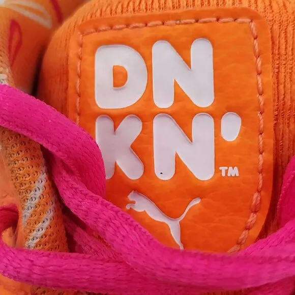 PUMA Triple Dunkin' Donuts Iced Coffee Edition Orange/Pink Sneakers Men US 12