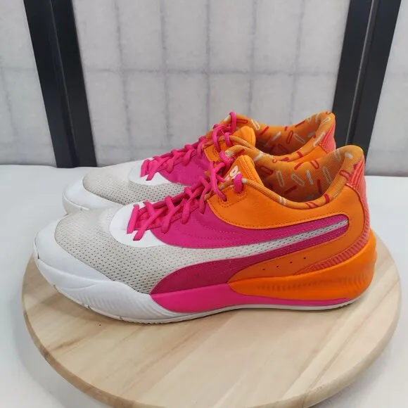 PUMA Triple Dunkin' Donuts Iced Coffee Edition Orange/Pink Sneakers Men US 12