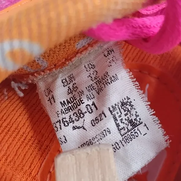 PUMA Triple Dunkin' Donuts Iced Coffee Edition Orange/Pink Sneakers Men US 12