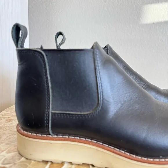 Red Wing Shoes Heritage Classic Chelsea Casual Black Leather Boots
