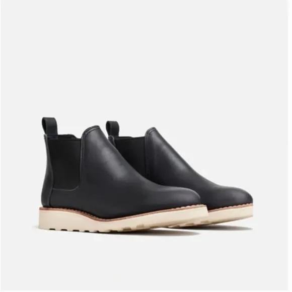 Red Wing Shoes Heritage Classic Chelsea Casual Black Leather Boots