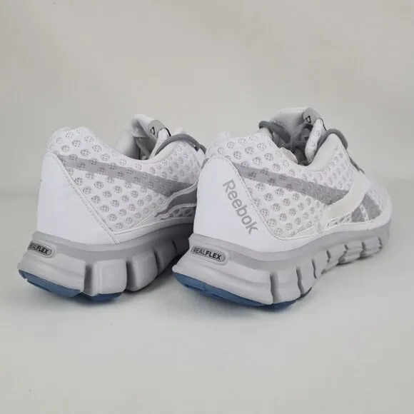 Reebok Smoothflex Cushrun Running Shoes Mens Mesh White 2001