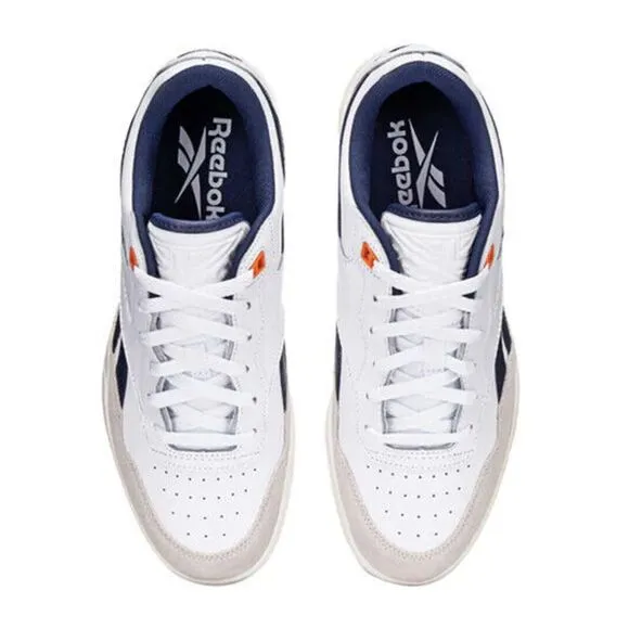 Reebok BB 4000 II IE6832 Men's White Navy Leather Casual Sneaker Shoes NR6158