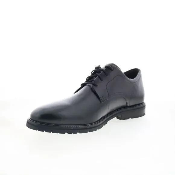 Rockport Mens Cedric Black Shoes (NWT)