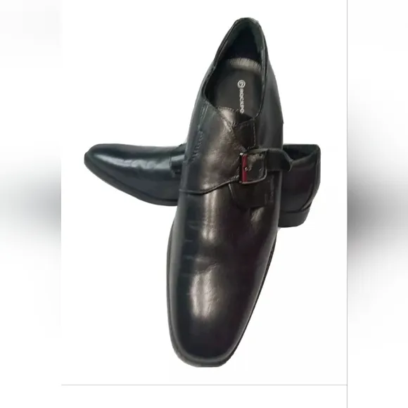 Rockport Monk strap Dress Shoes Men's Size 11. 5 Black Oxfords