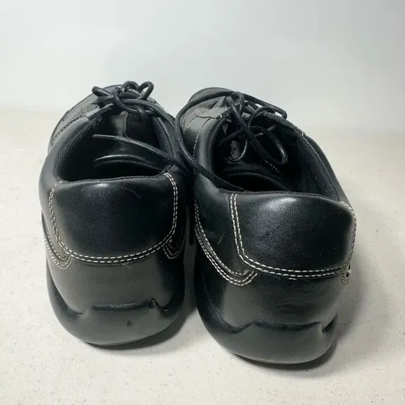 Rockport ProWalker Black Leather Comfort Casual Walking Shoes Lace Up Men's 13W