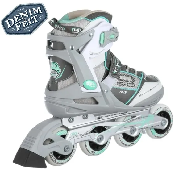 RollerDerby Women’s Gray and Mint Green Rollerblades/Inline Skates | NEW/NIB!🛼