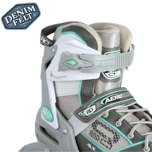 RollerDerby Women’s Gray and Mint Green Rollerblades/Inline Skates | NEW/NIB!🛼