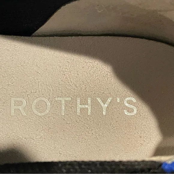 Rothy's The City Black Slip-On Shoes Size W10/M8.5