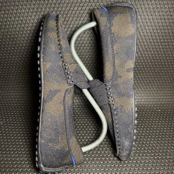 Rothy's The Driving Loafer Woodland Camo Casual Comfort Shoes Mens Size 8