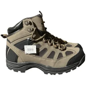 Rugged Outback Boots Men’s 9.5Work Hiking Brown Mid Top Ankle Lace Up Outdoors
