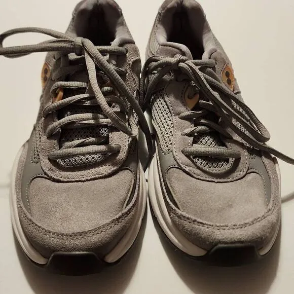 Ryka Nova Women's Gray Suede Walking Shoes Size 5