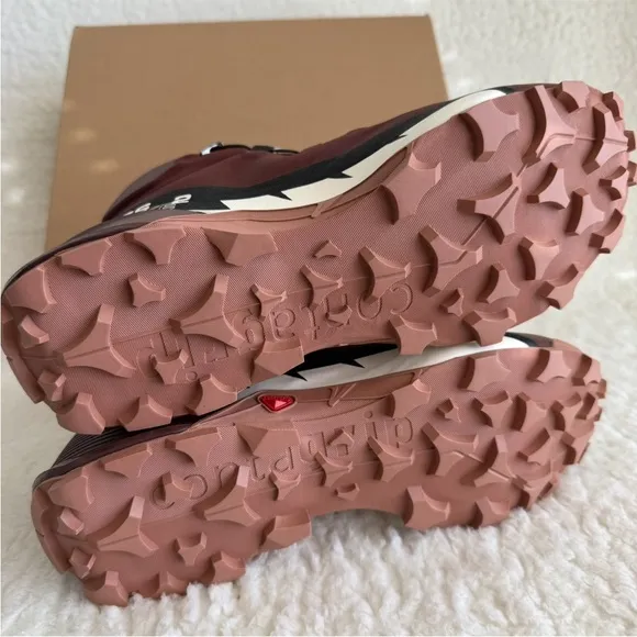 Salomon Burgundy Cross Hike Mid GTX 2 Women's Boots, Gore-Tex/Waterproof, 8