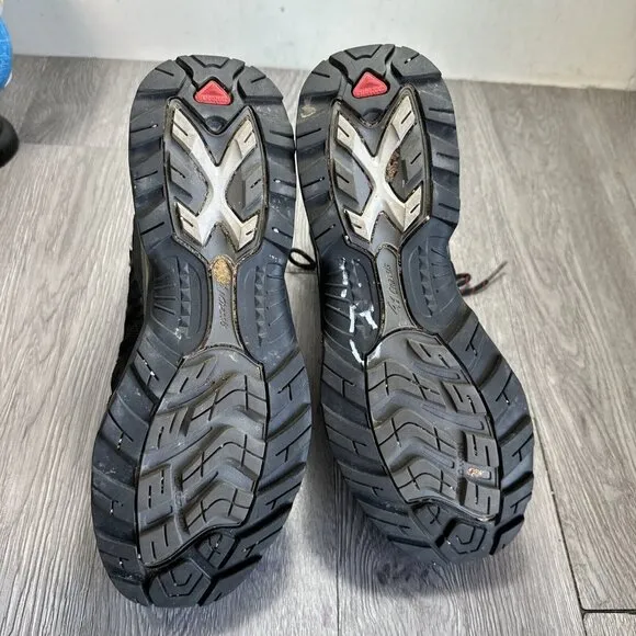 Salomon Men's Quest 4D 3 GTX Hiking Boots Waterproof Gore Tex Black  Size 10.5