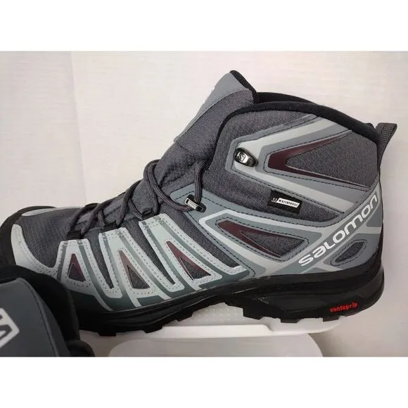 Salomon Women's X‎ Ultra Pioneer Mid Waterproof Hiking Boots Ebony