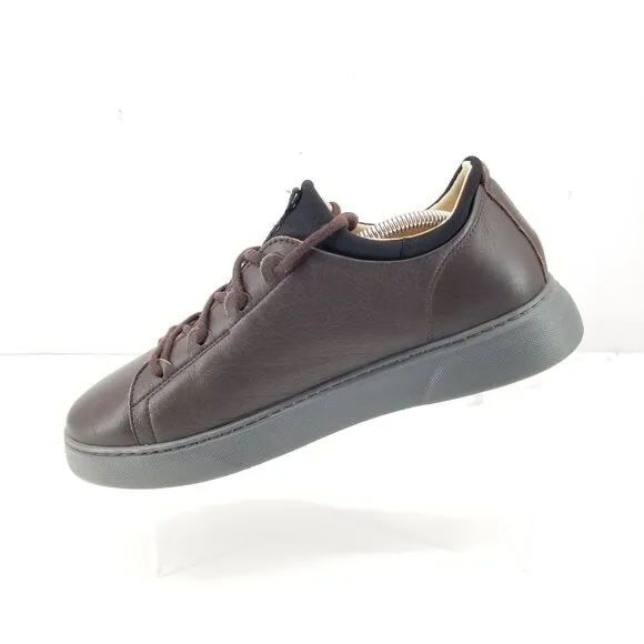 Samuel Hubbard Flight Shoes Mens Espresso Sneakers Low Top Casual M1600-009 10W